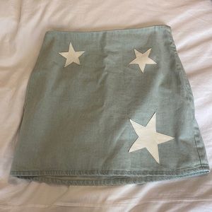 Altar’d State Jean Skirt